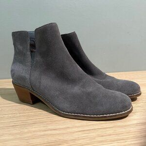 Cole Haan Abbott cutout suede booties